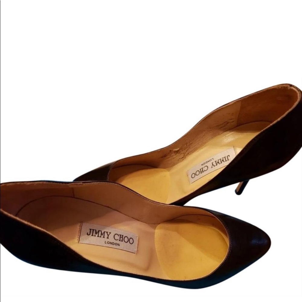 Jimmy Choo Dark Brown Pumps Stilettos